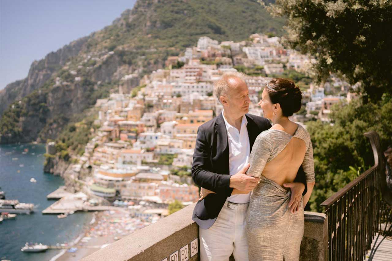 Sposarsi a Positano: Virva & Harry - Capri My Day - Wedding & Event Planner