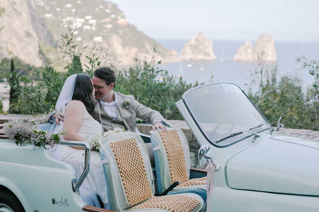 Matrimonio a Capri dal lontano Mississipi - Capri My Day - Wedding & Event Planner