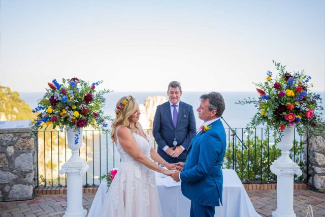 Boho wedding per Kelly e Chris - Capri My Day - Wedding & Event Planner