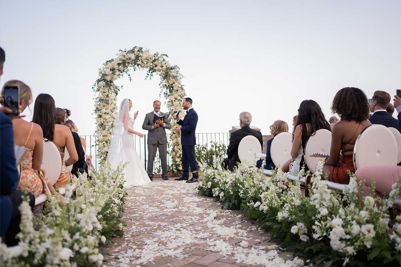 Destination wedding per Rachael & Danny - Capri My Day - Wedding & Event Planner